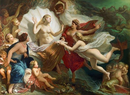 Henri-Pierre Picou Birth of Venus France oil painting art